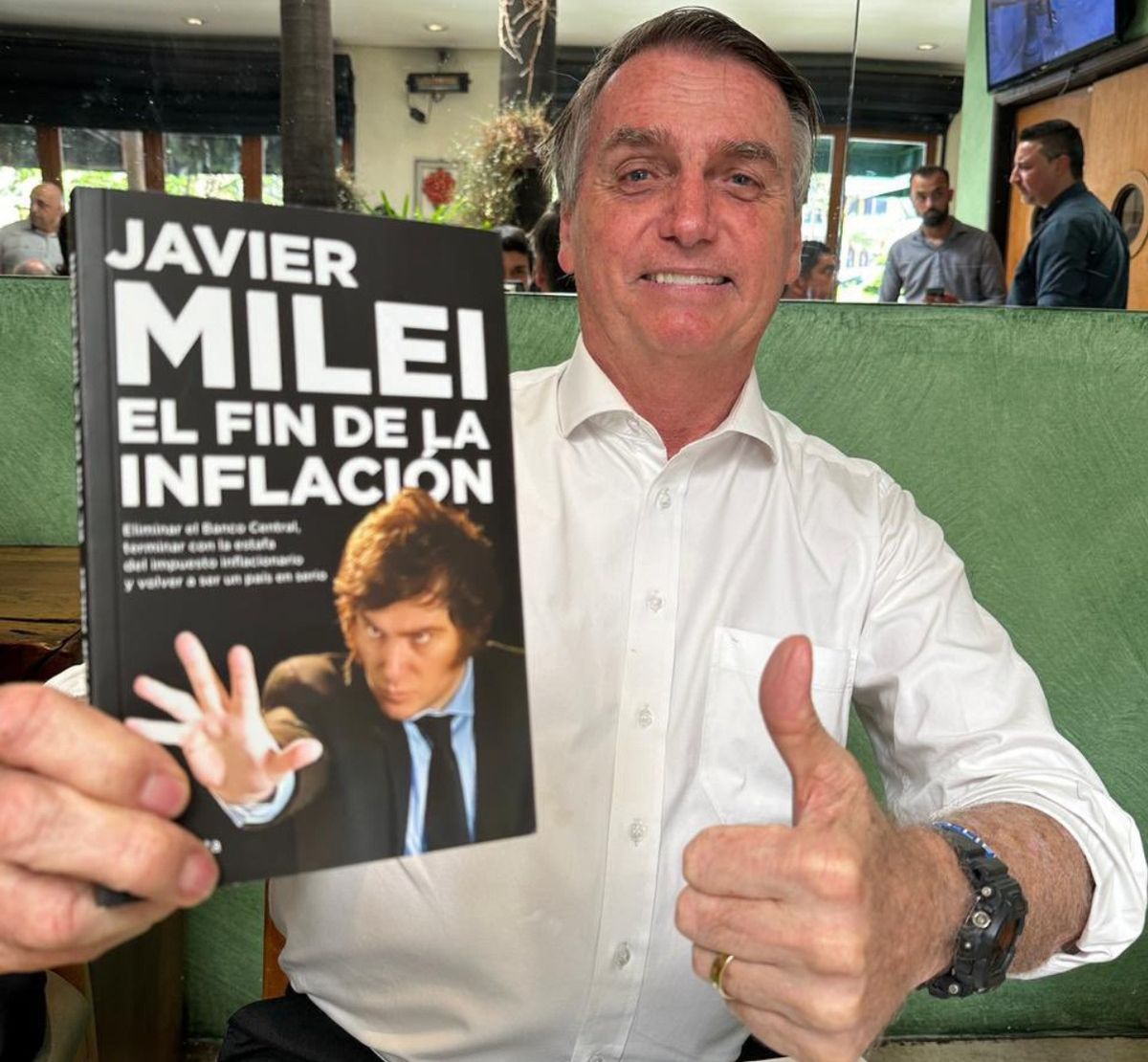Jair Bolsonaro, expresidente de Brasil, es uno de los aliados regionales de Javier Milei. Jair Bolsonaro, expresidente de Brasil, es uno de los aliados regionales de Javier Milei.