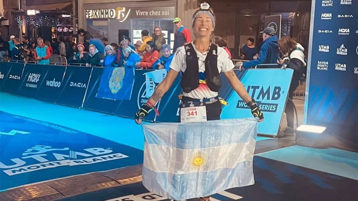 Chila Pérez se destacó en la carrera de Andorra, España, y también en la UTMB, en Francia.