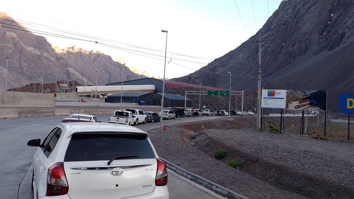 El Paso a Chile se encuentra habilitado, con buen tiempo en alta montaña.
