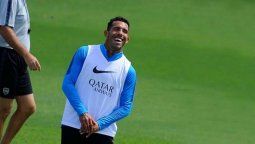Tevez se recuperó y Nández está entre algodones por una fuerte patada que recibió