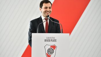 Qué dijo Stefano Di Carlo del mal momento de River al asumir como nuevo presidente del club Qué dijo Stefano Di Carlo del mal momento de River al asumir como nuevo presidente del club