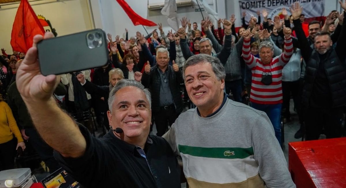 El supuesto experto en imagen política, el mexicano Galo Limón, junto al intendente de Las Heras, Daniel Orozco. El supuesto experto en imagen política, el mexicano Galo Limón, junto al intendente de Las Heras, Daniel Orozco.