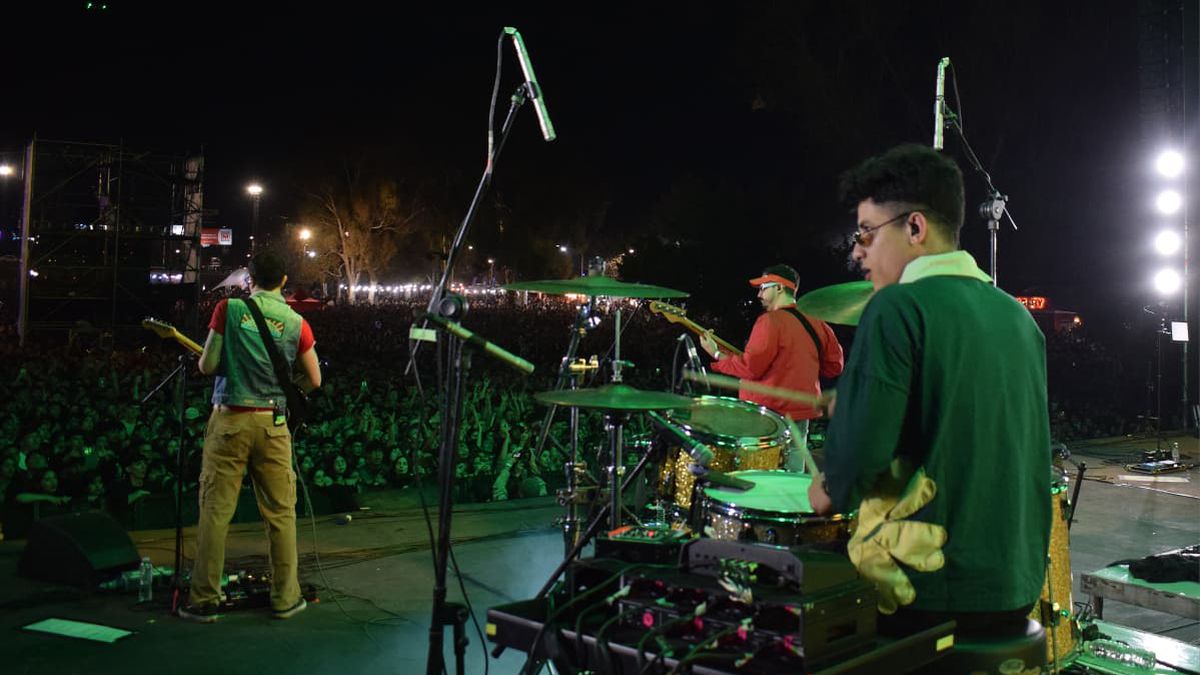 Gauchito Club cerró la fiesta del rock mendocino. Gauchito Club cerró la fiesta del rock mendocino.