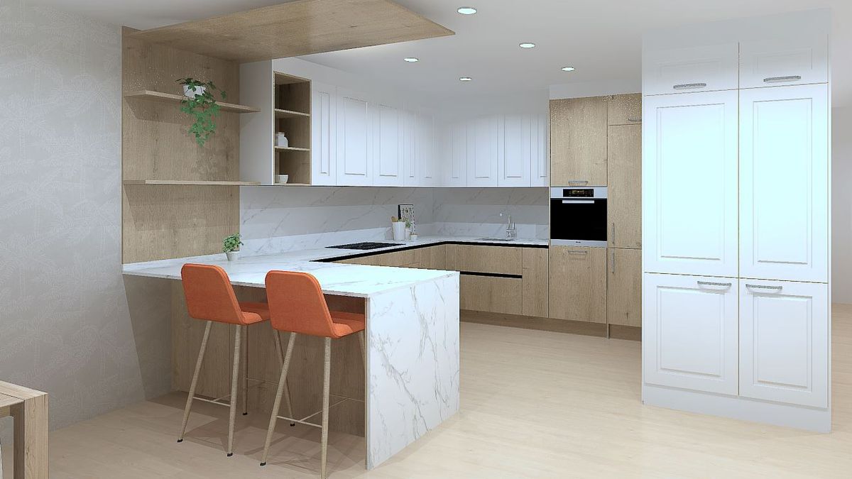 Decile adiós a la isla en la cocina de tu casa. Decile adiós a la isla en la cocina de tu casa. 