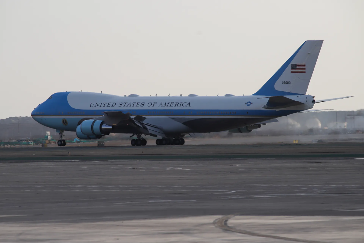 El avión presidencial El avión presidencial