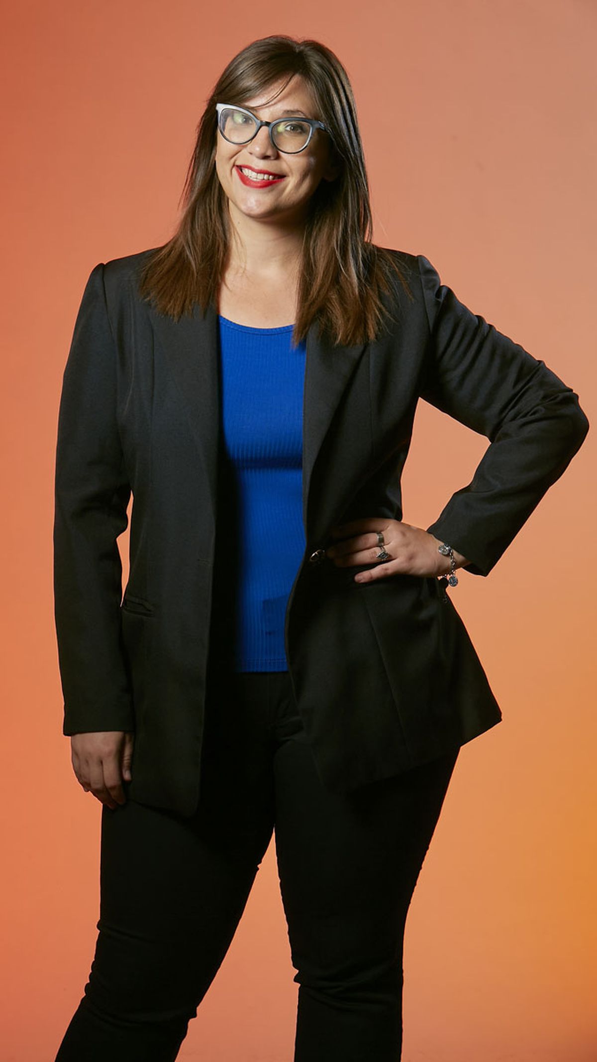 Agustina Fiadino fue nominada en la terna labor periodística en TV.