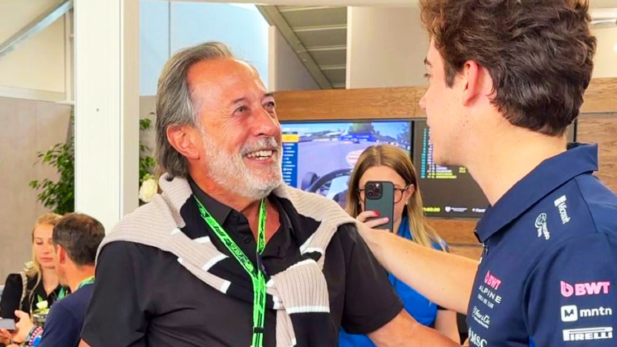 Dos íconos de la cultura popular argentina: Franco Colapinto y Guillermo Francella