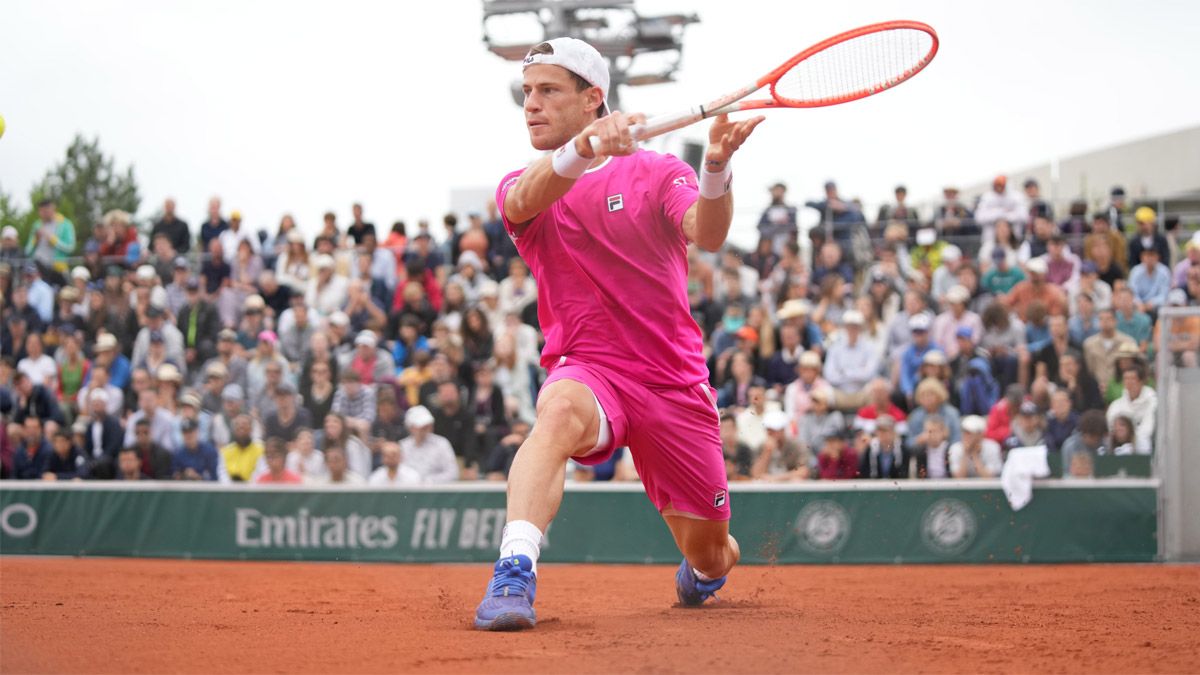 Diego Schwartzman se metió en segunda ronda de Roland Garros y sueña a lo grande.