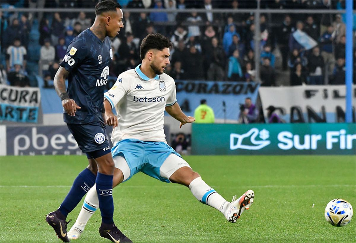 Sebastián Villa, out en Independiente Rivadavia ante Banfield.