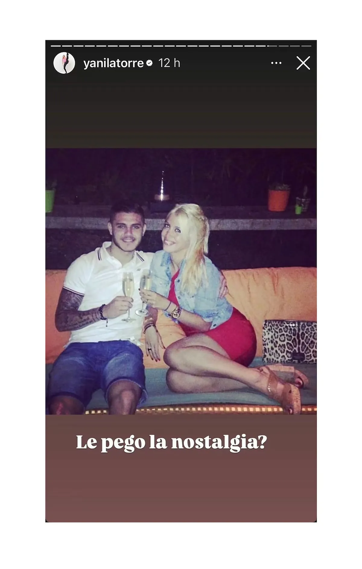 La foto que Mauro Icardi le habría mandado a Wanda Nara. La foto que Mauro Icardi le habría mandado a Wanda Nara.