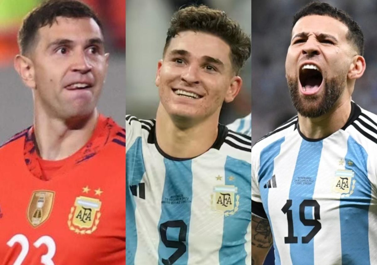 Dibu Martínez, Nicolás Otamendi y Julián Álvarez serían los elegidos por Mascherano para viajar a los Juegos Olímpicos 2024. Dibu Martínez, Nicolás Otamendi y Julián Álvarez serían los elegidos por Mascherano para viajar a los Juegos Olímpicos 2024.
