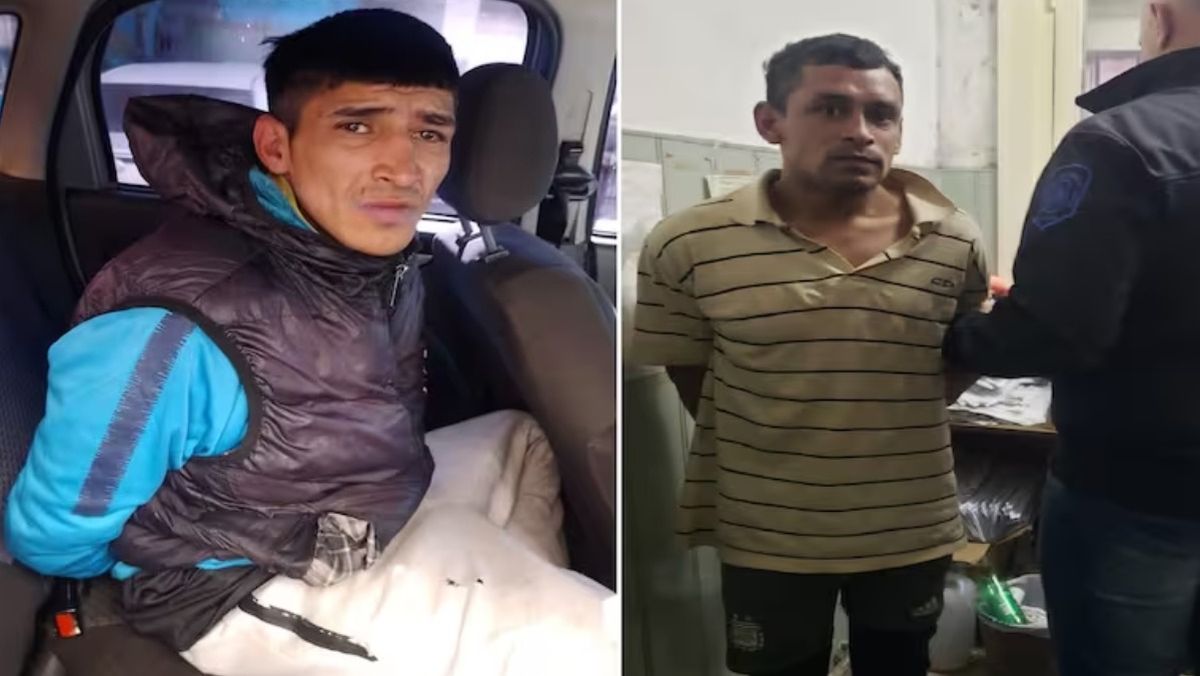 Los dos hombres acusados de ser los motochorros que asaltaron a Morena.