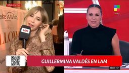 La reacción de Guillermina Valdés cuando le preguntaron por Julieta Prandi y Emanuel Ortega.