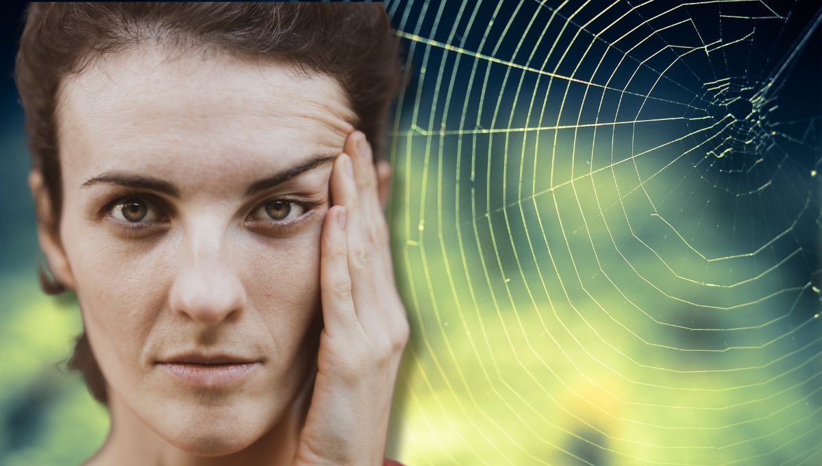 Qué significa sentir que tenes una telaraña en el rostro