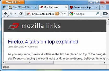 Ya se puede probar el nuevo Firefox 4