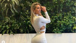 Sol Pérez se lució con su vestido blanco