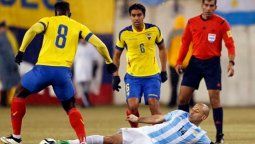 Argentina venció a Ecuador bajo el agua-nieve de New Jersey