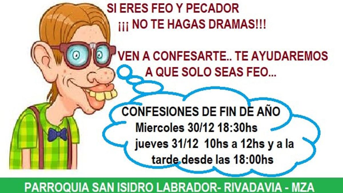 El sacerdote de Rivadavia, Alberto Daniel Caballero, acudió al humor para incentivar a los fieles a que se confiesen. El curita ya fue noticia porque aprovecha las rede, incluido Tik Tok, para llegar a la comunidad&nbsp;