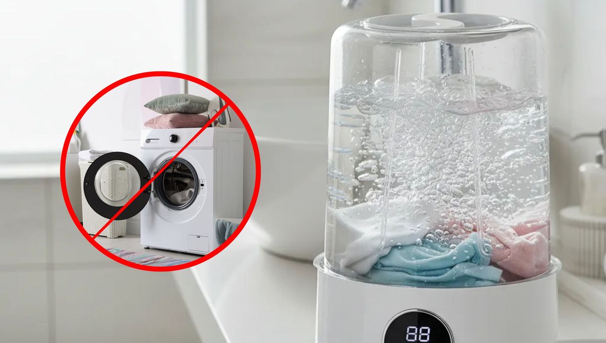 Un lavarropas ideal para casas pequeñas.&nbsp;