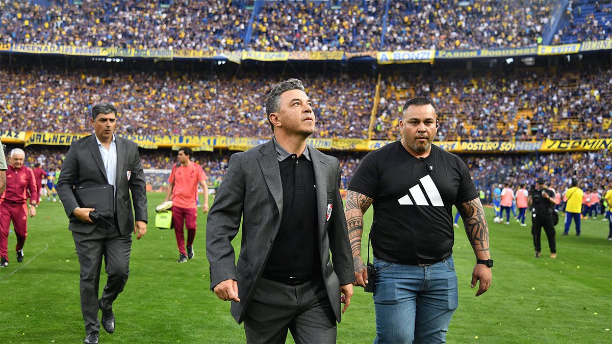 Marcelo Gallardo le tiró un tremendo palo a Boca después del triunfazo de River.