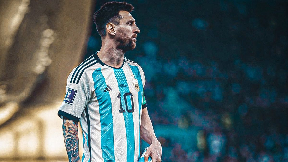 Lionel Messi, máxima figura de la Selección argentina y el Mundial Qatar 2022.