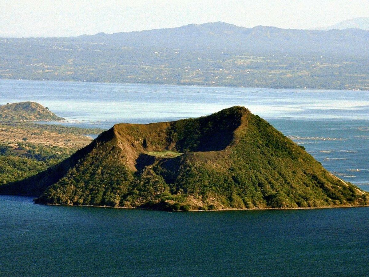 El lago Taal está situado en Batangas, está a 60 kilómetros de Manila. Imagen de Pixabay. El lago Taal está situado en Batangas, está a 60 kilómetros de Manila. Imagen de Pixabay.