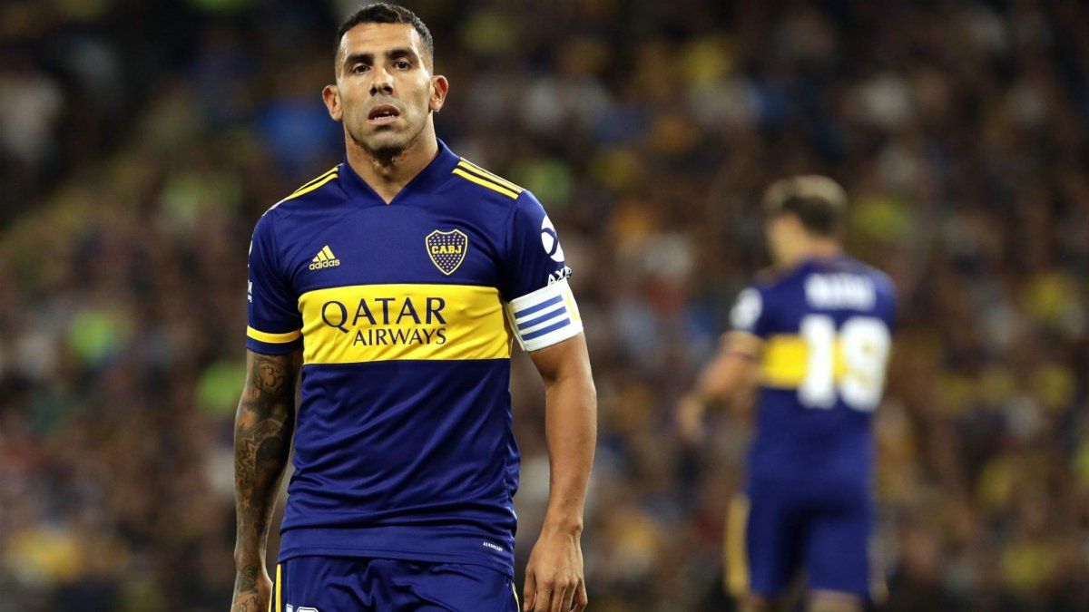 Carlitos Tevez se sumó a Boca después de 9 días de ausencia.