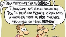 Típico caso del cuñado del tío del hermano del primo de...
