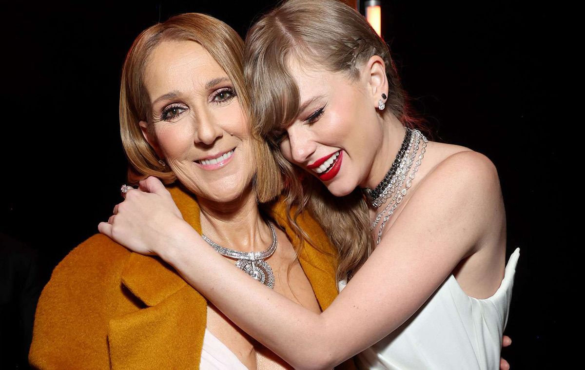 Celine Dion y Taylor Swift. Celine Dion y Taylor Swift.