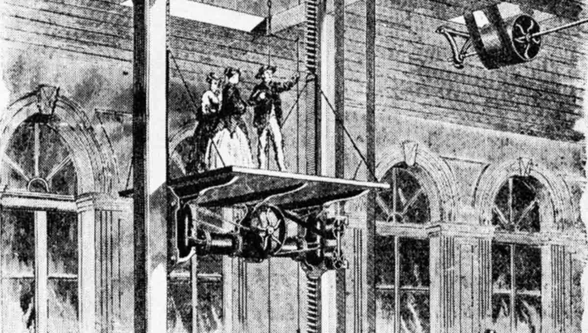 El espejo del ascensor está colocado por un motivo funcional y muy importante. El espejo del ascensor está colocado por un motivo funcional y muy importante. 