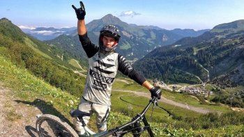 Jerónimo Páez, listo para el Mundial de mountain bike