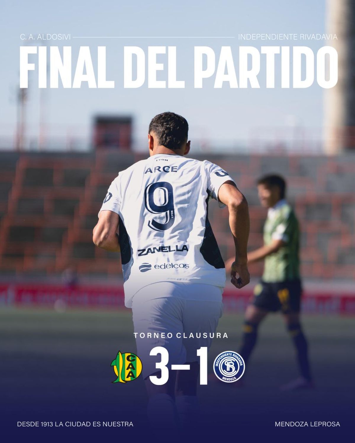 Independiente Rivadavia perdi&oacute; en su visita a Aldosivi.