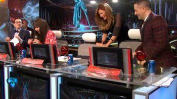 Debutó como jurado con un blooper que desató la risa de sus compañeros