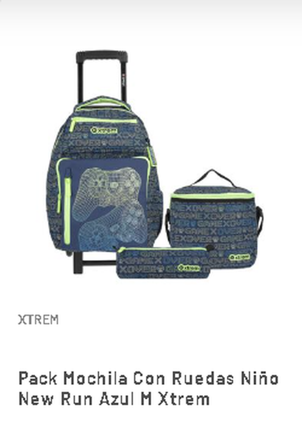 Mochila carro en La Polar, Chile. Mochila carro en La Polar, Chile.