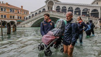 La inundación en Venecia ya alcanzó el récord histórico de 1966