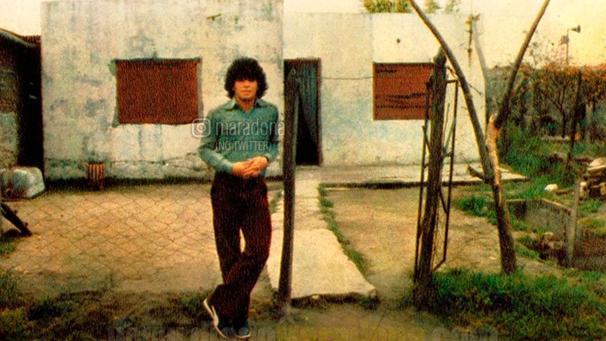 Cómo era la casa de Maradona en Villa Fiorito: sus recuerdos