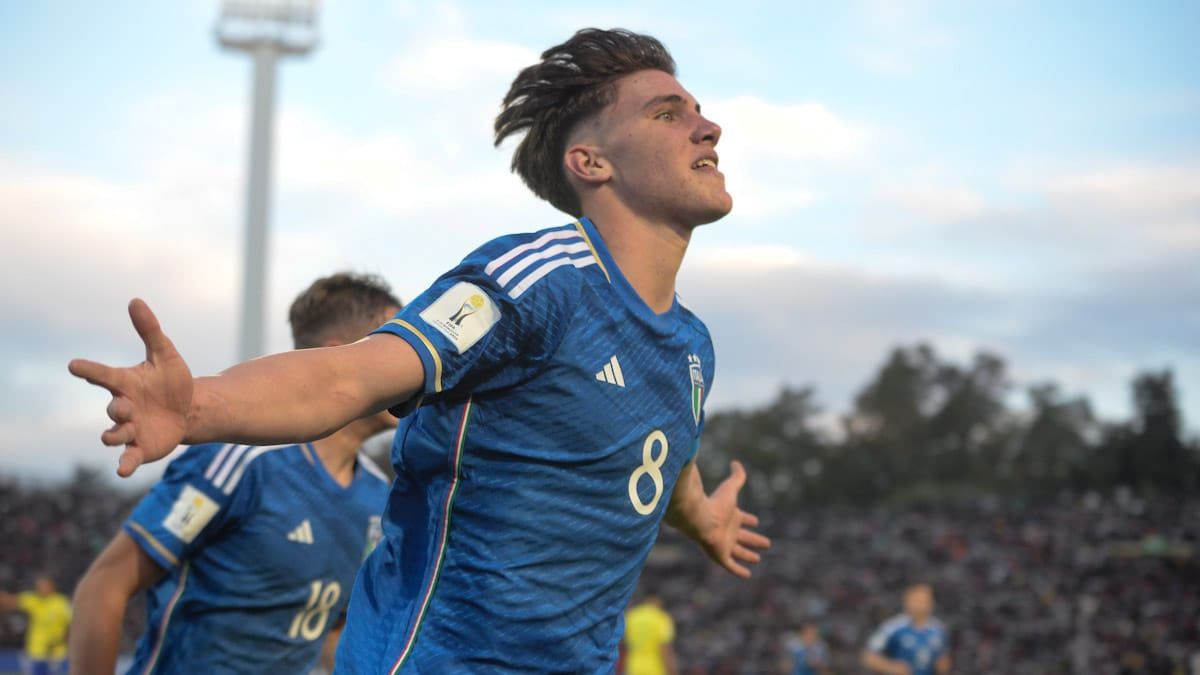 Italia viene de ganarle a Brasil, por el Mundial Sub 20.