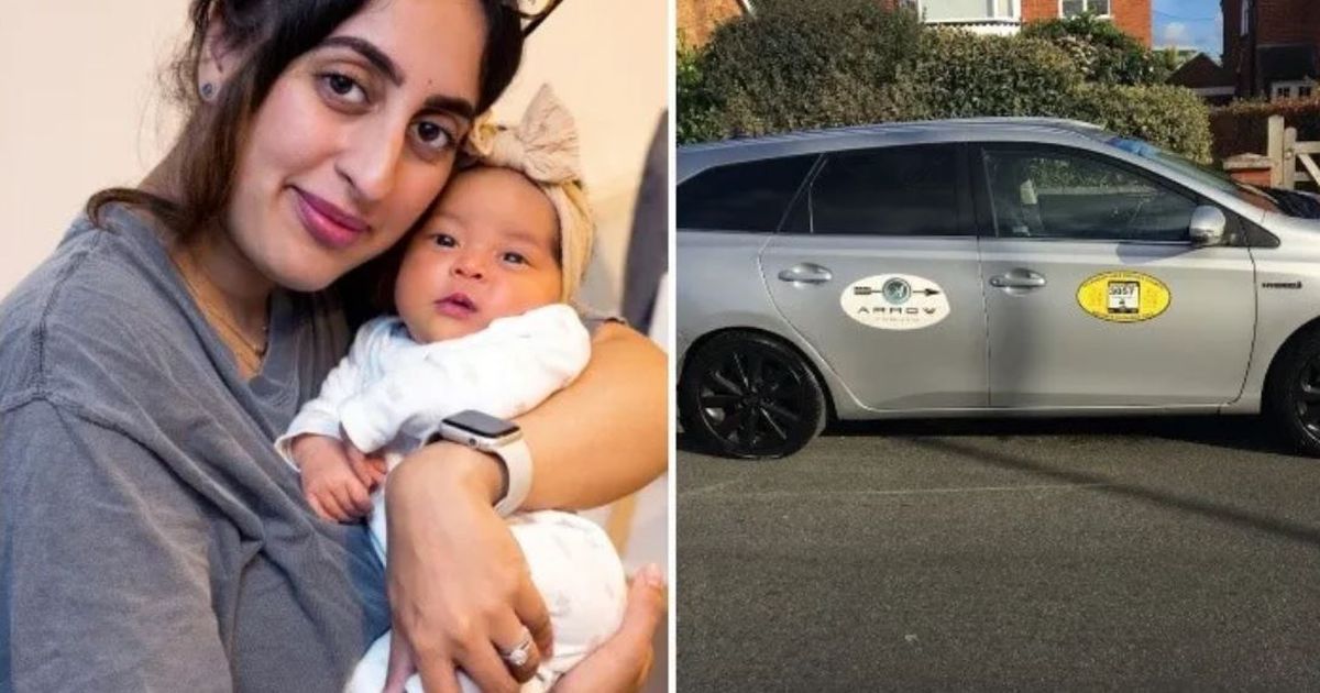 De locos. Dio a luz en un taxi y le cobraron un recargo inesperado.