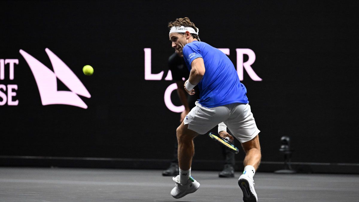 El triunfo de Ruud antecedió al debut de Diego Schwartzman en la Laver Cup 2022