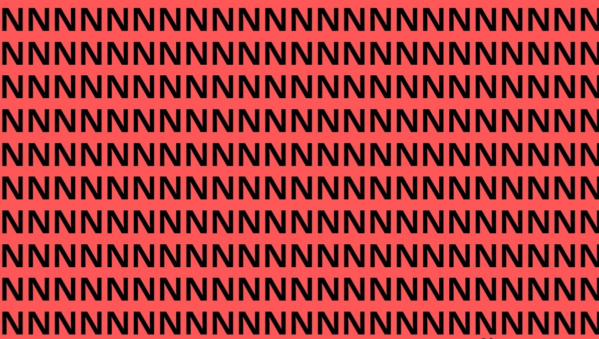 Acertijo visual: solo las personas con vista de halcón podrán encontrar la letra oculta