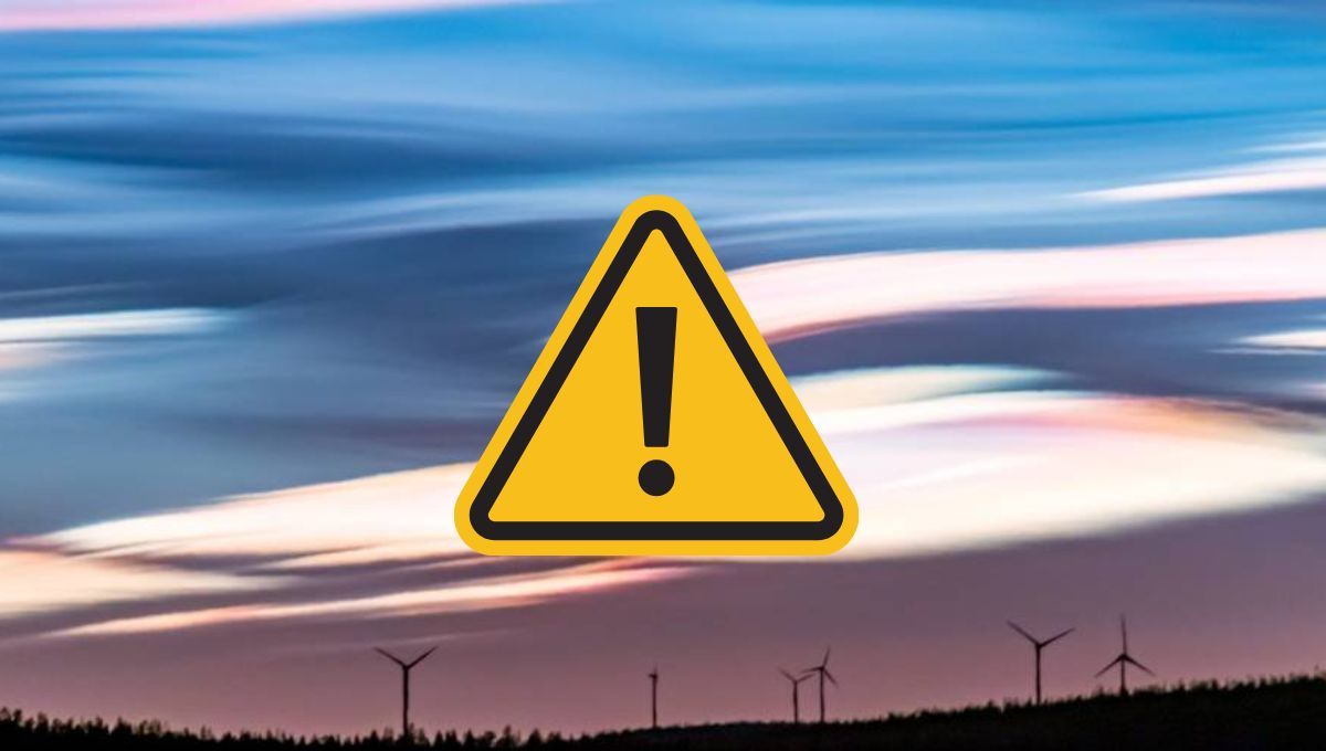 Evita salir durante un alerta