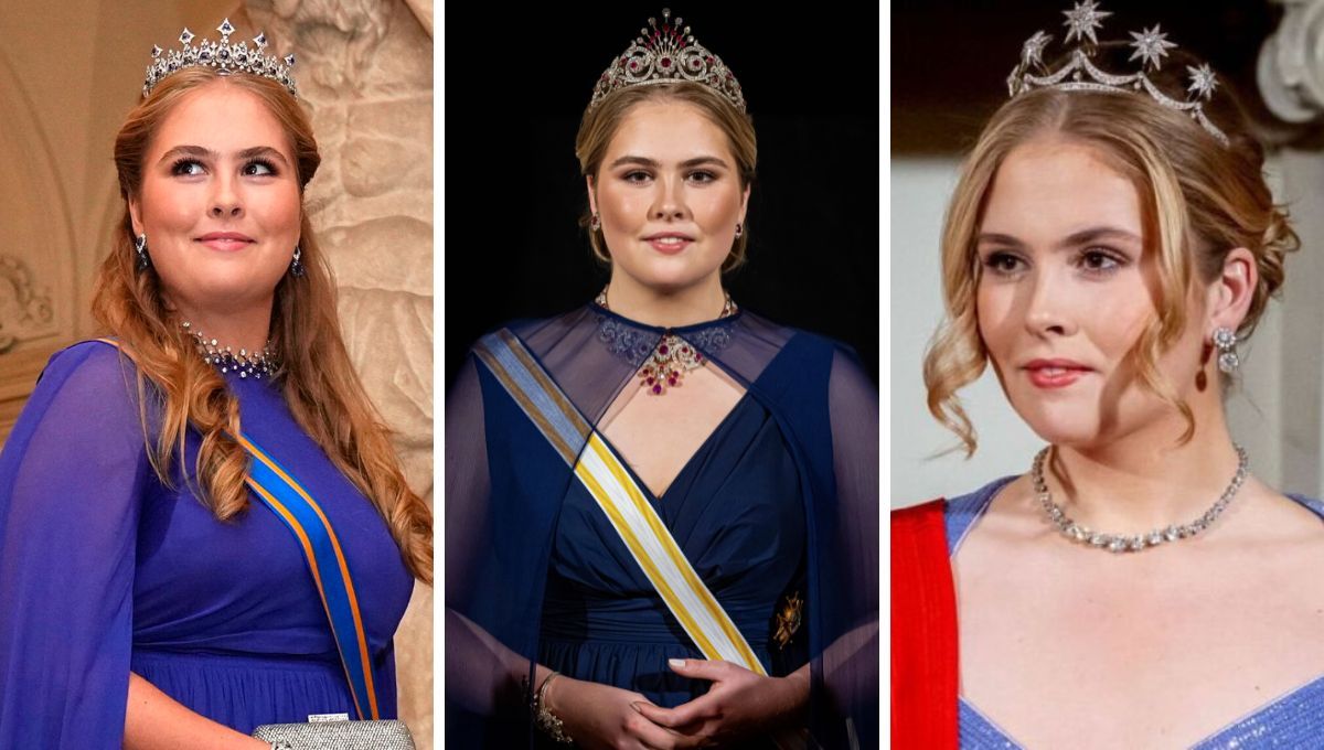 Princesa Amalia de los Países Bajos: cuánto cuesta su colección de tiaras y coronas