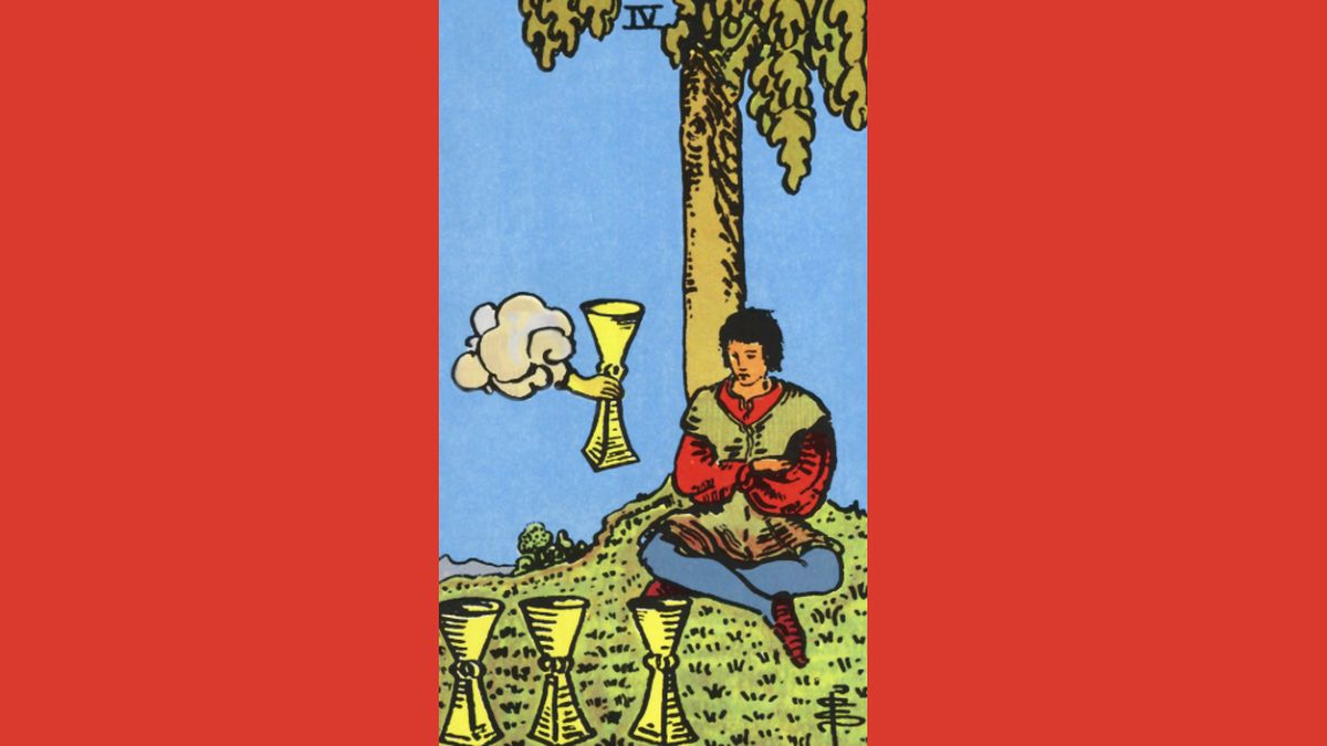 Para la tirada del tarot de este sábado 12 de julio de 2025, los Arcanos seleccionaron a El Cuatro de Copas. Para la tirada del tarot de este sábado 12 de julio de 2025, los Arcanos seleccionaron a El Cuatro de Copas.