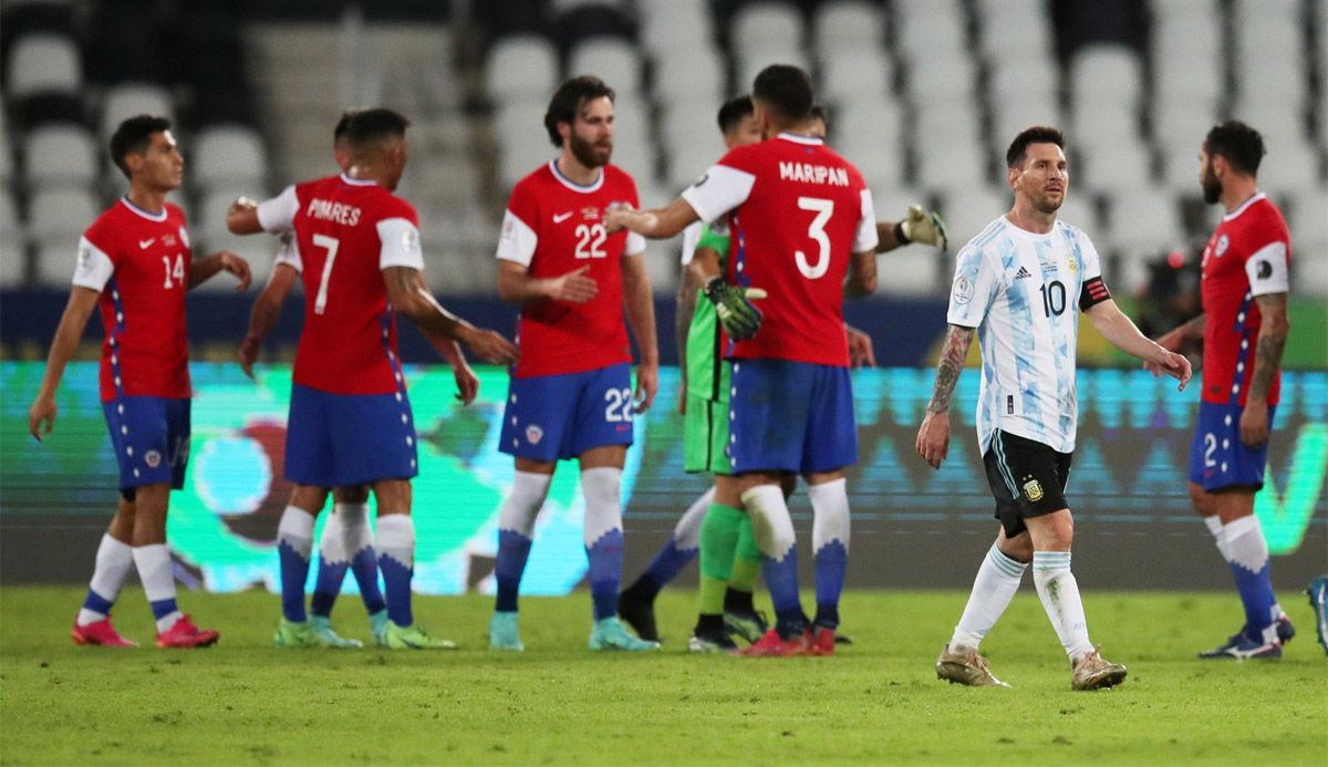 El provocador tuit de Chile contra Argentina