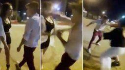 Trompada filmada: dejarían libre al agresor y acusan a las mujeres de desorden