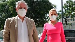 Alberto Fernández y Fabiola Yáñez.