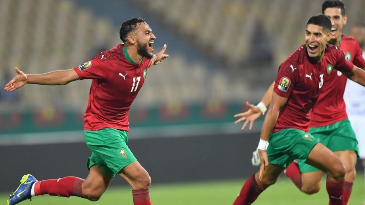 Marruecos goleó a Congo por 4 a 1 y se metió en el Mundial de Qatar 2022
