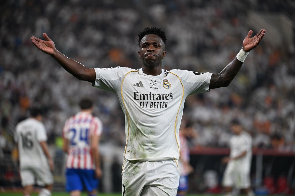 La picante cargada 2.0 de Vinicius al Cholo Simeone tras la victoria del Real Madrid