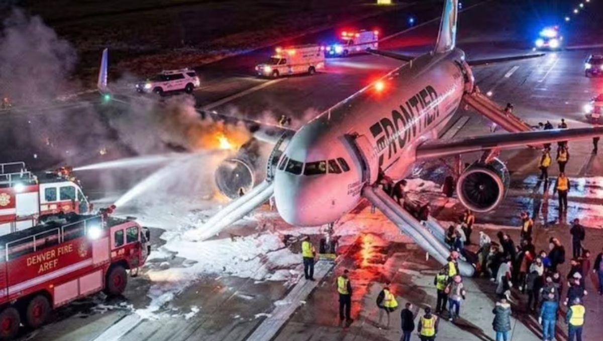 El vuelo estaba preparado con destino a Los Ángeles, pero ocurrió algo inesperado.