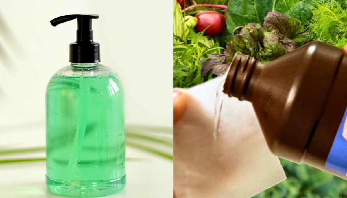 Mezcla detergente líquido con agua oxigenada para limpiar manchas difíciles o desinfectar superficies. Imagen: Redacción Diario Uno Mezcla detergente líquido con agua oxigenada para limpiar manchas difíciles o desinfectar superficies. Imagen: Redacción Diario Uno